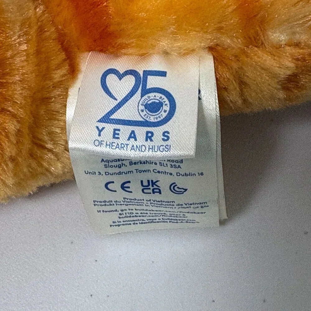Build A Bear 1998 Floppy Kitty‎ 25th Anniversary Collection Plush Cat